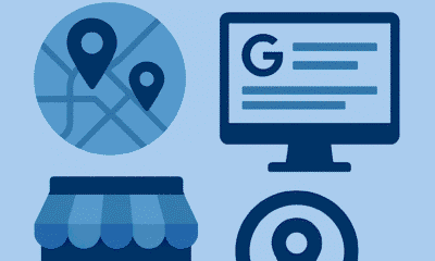 Flat design infographic explaining What Is Local SEO and how to optimize a business for local search.