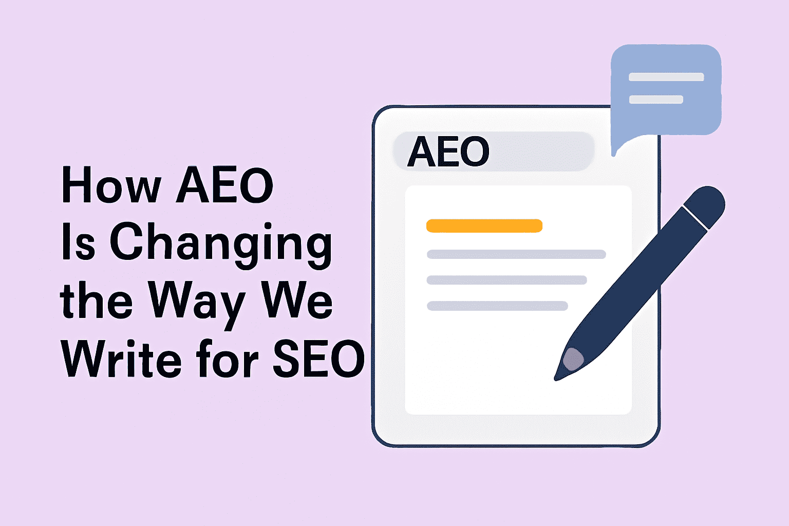 AEO Is Changing the Way We Write for SEO