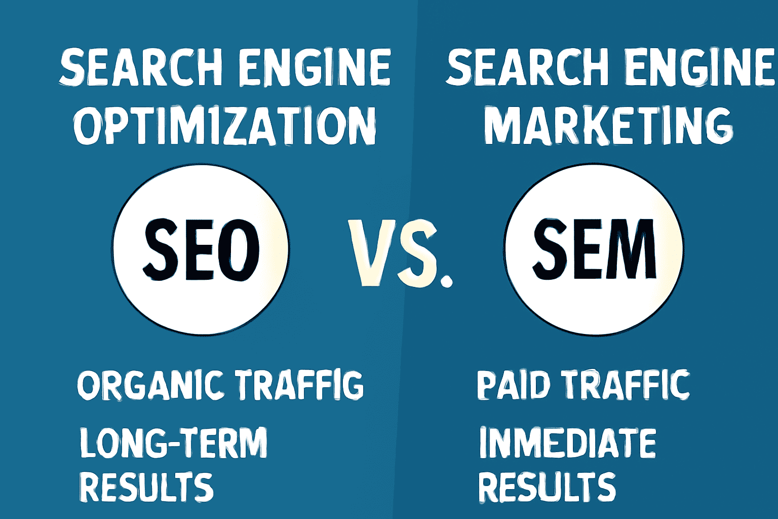 Search Engine Optimization vs. Search Engine Marketing