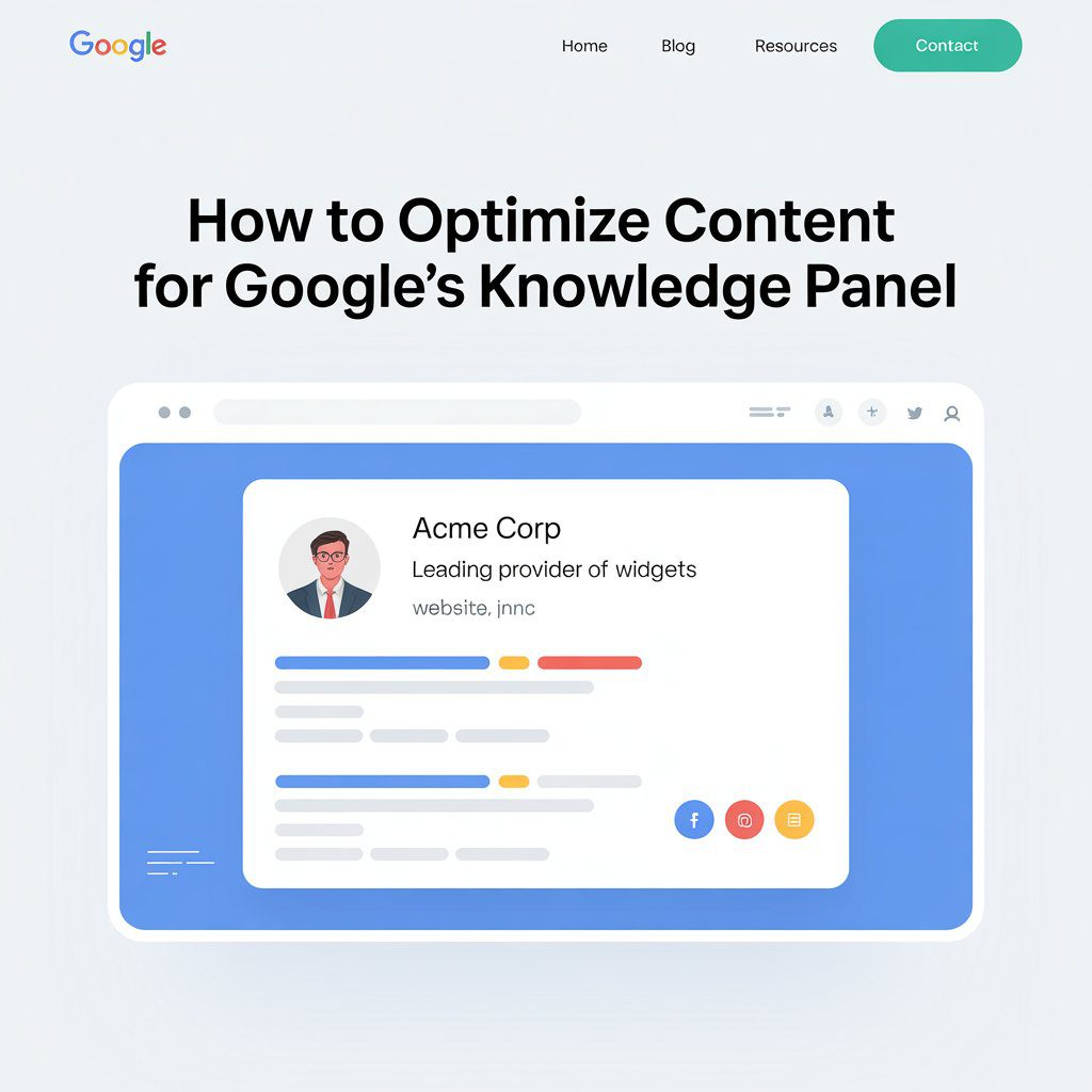 a landing page designed as a flat style