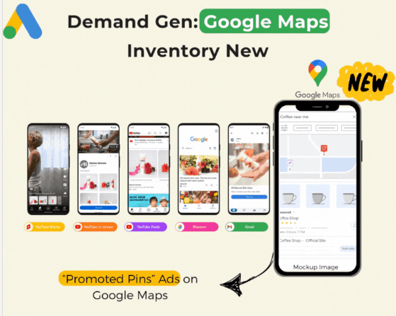 Google Promoted Pins Come to Maps for Demand Gen Campaigns
